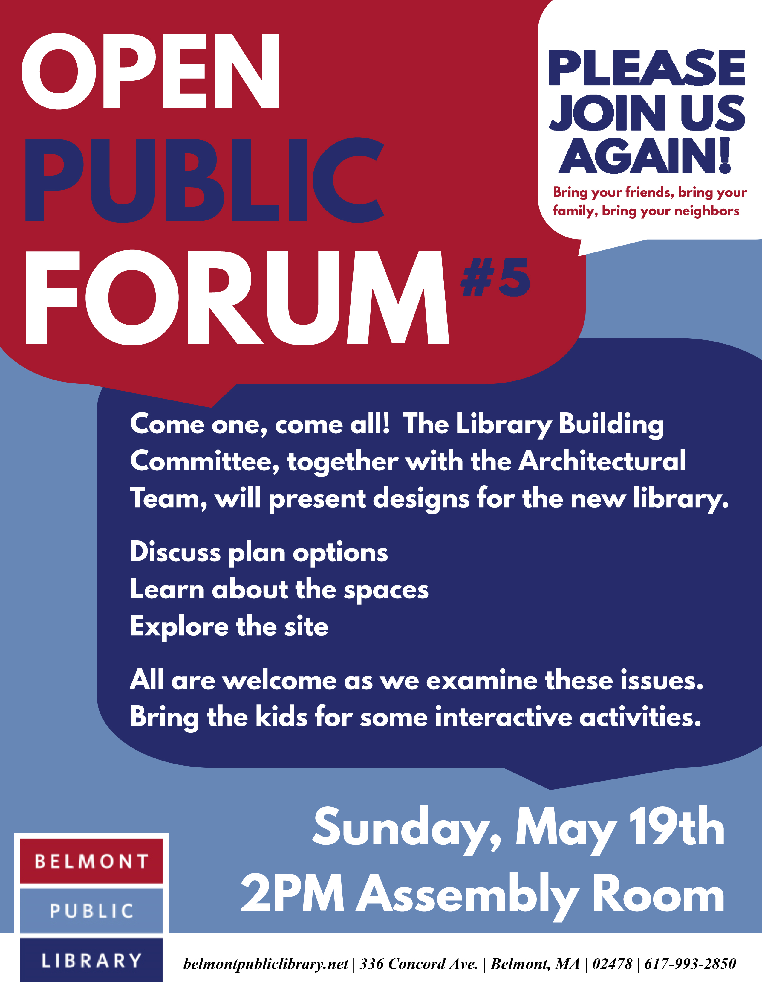 Public Forum Flyer – 190519