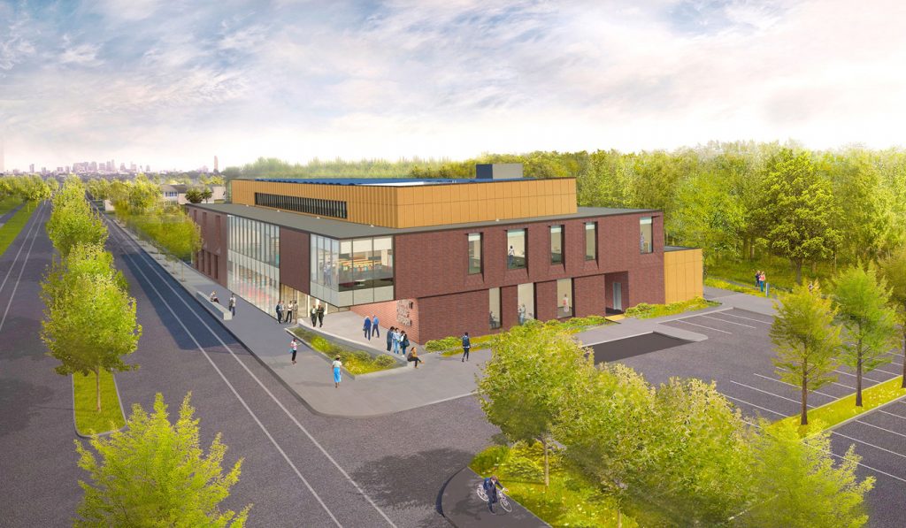 Exterior – Entry corner