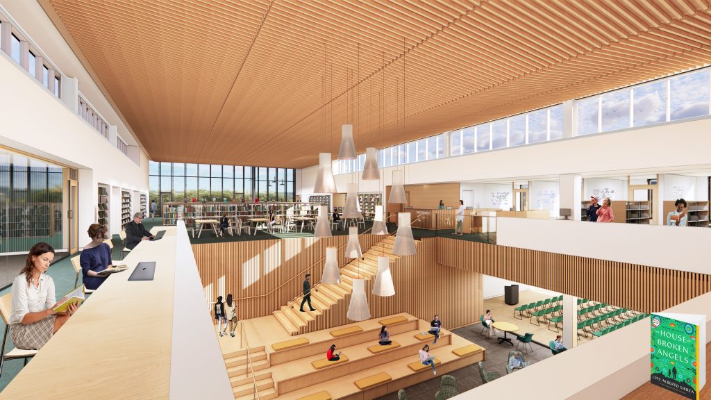 Interior – Library Commons Second Floor